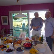 Brunch 003  Larry and Cyr Miler : Brunch
